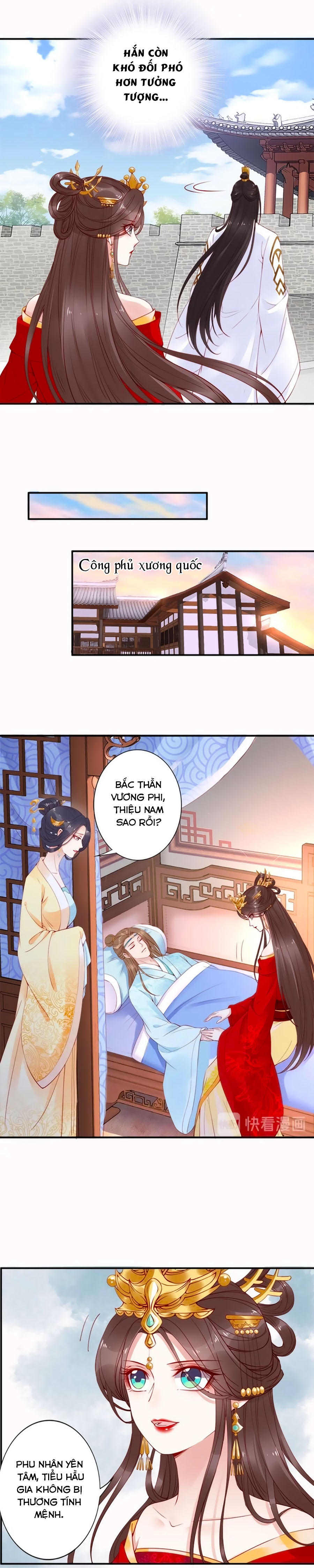 đế cung đông hoàng phi chapter 13 14