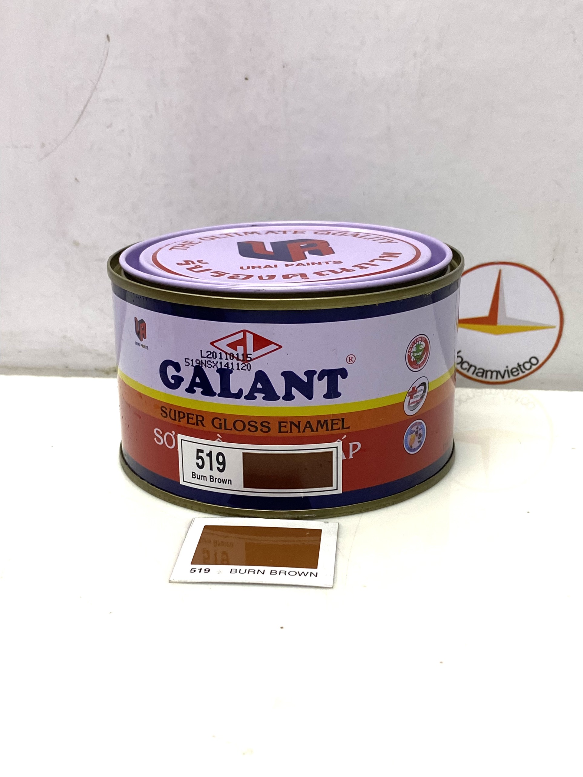 Sơn dầu Galant màu Burn Brown 519 375ml