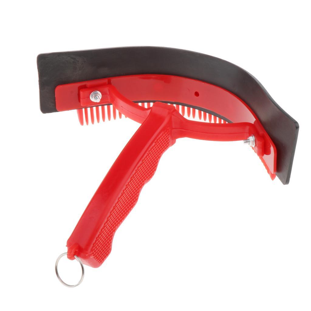 Portable Sweat Scraper Combo Durable Grooming Tool Random Colors