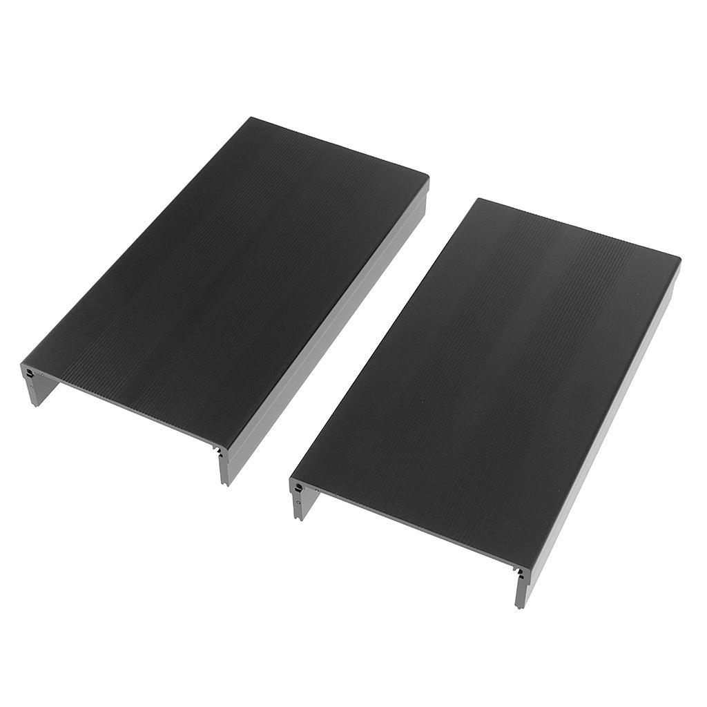 Aluminum Enclosure L Shape Box Case DIY for Project PCB Board 105x55x200mm