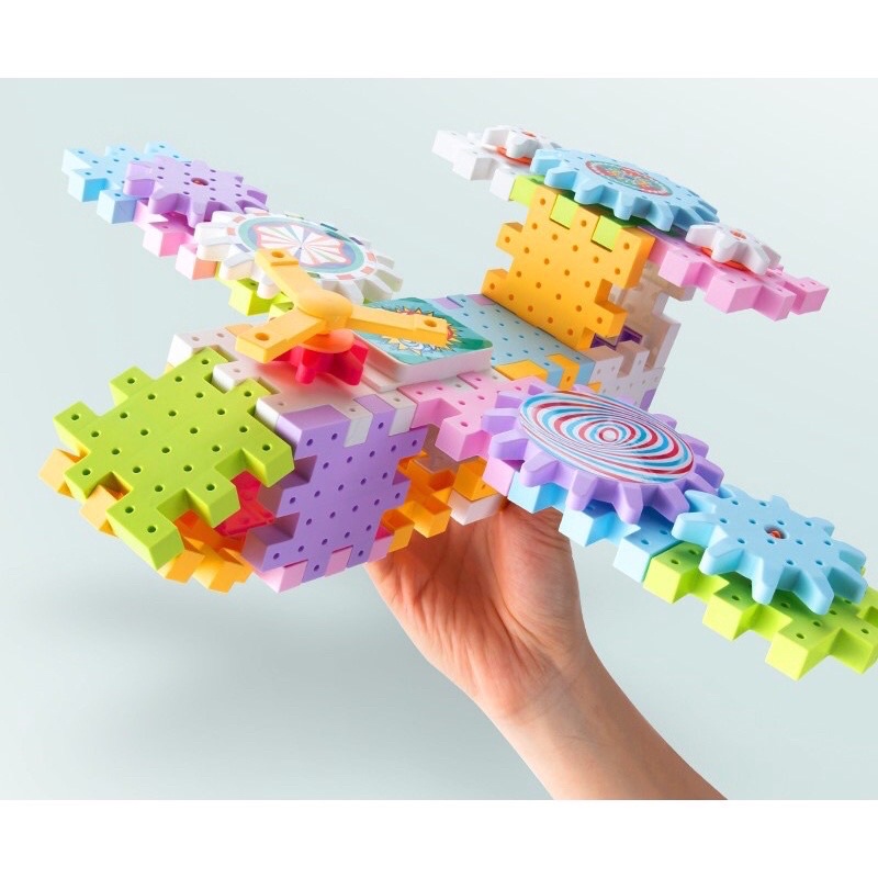 Bộ Đồ Chơi Xếp Hình Lego 135 Chi Tiết  Bánh Răng Có Thể Chuyển Động Cho Bé Tùy Ý Sáng Tạo Theo Ý Thích