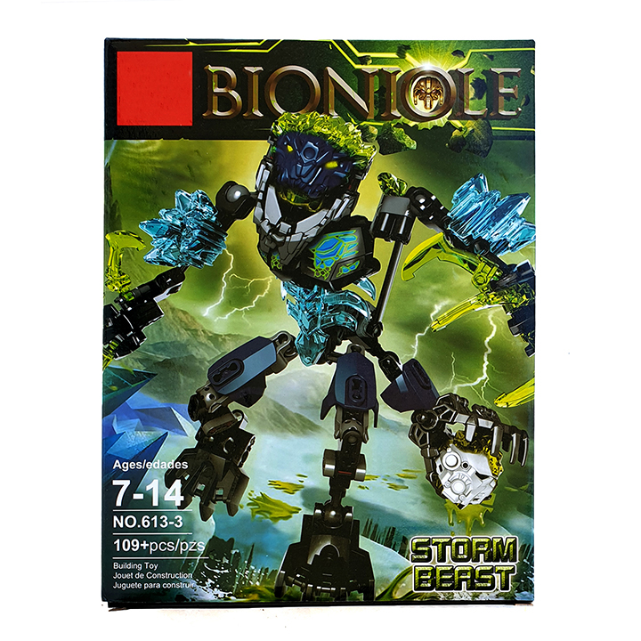 Mô hình Lego Bionicle 613-3 Storm Beast (109 mảnh ghép) - Đồ chơi lắp ráp cho bé