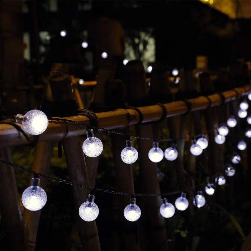 Dây Đèn Led Bọt Biển Pha Lê Tuyệt Đẹp 70 bóng Trang Trí Nhà Cửa, Sự Kiện JK-002