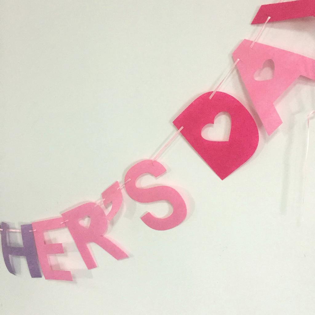 Happy Mother's Day Bunting Banner Garland