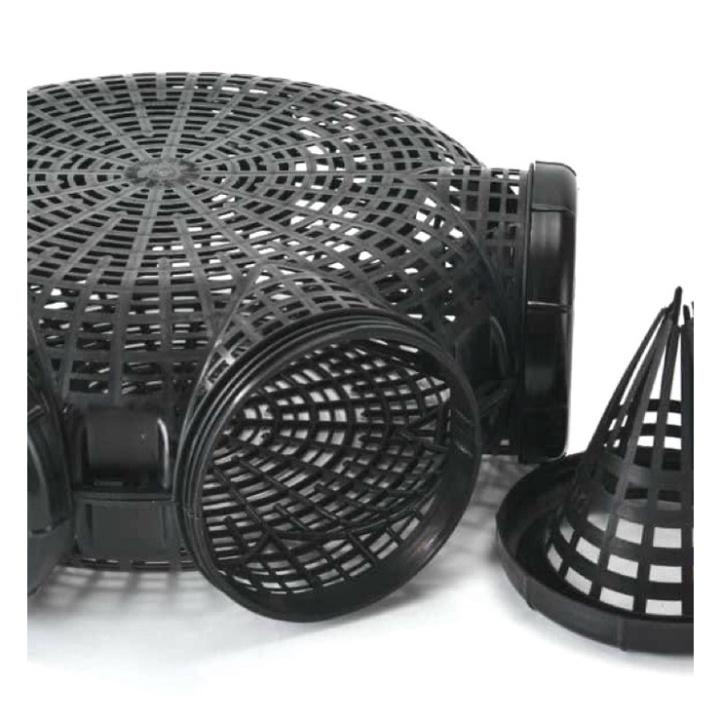 Lồng bẫy lươn,trạch,cua,cá,tôm 3 cửa hàng loại 1 làm bằng nhựa pvc đàn hồi , phiên bản nâng cấp dễ vào khó ra - sale to
