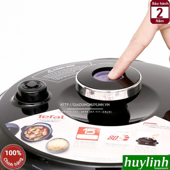 Nồi áp suất điện tử Tefal CY601868 - Dung tích 6 lít - Công suất 1000W - Hàng chính hãng