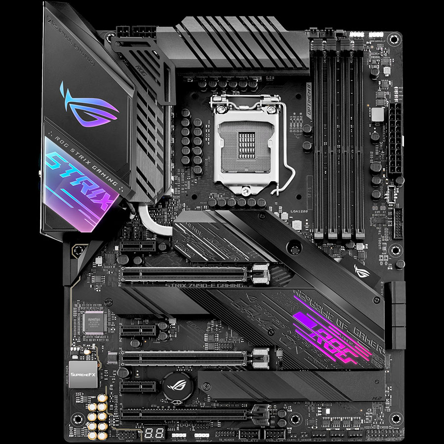 Bo Mạch Chủ Mainboard ASUS ROG STRIX Z490-E GAMING - Hàng Chính Hãng