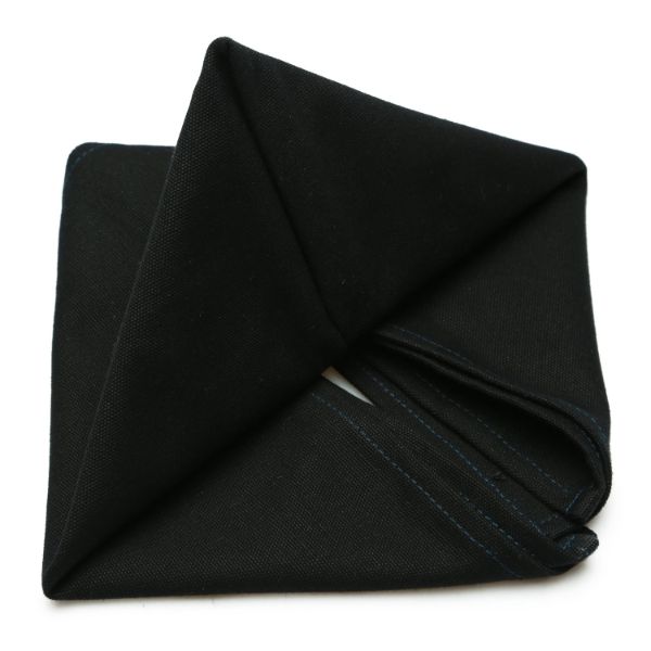 Combo 10 Cái Khăn Ăn Black Canvas Napkin 45x45cm