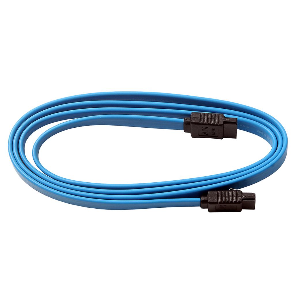 12x1M SATA 3.0 III SATA3 SATA High Speed 6GB/s Data Cable Cord Blue