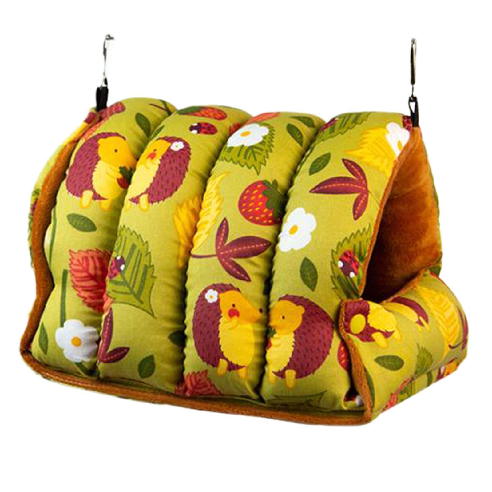 Bird Nest,  House Sleeping Bed Hideaway Cave Parrot Shed Hammock for Lovebirds