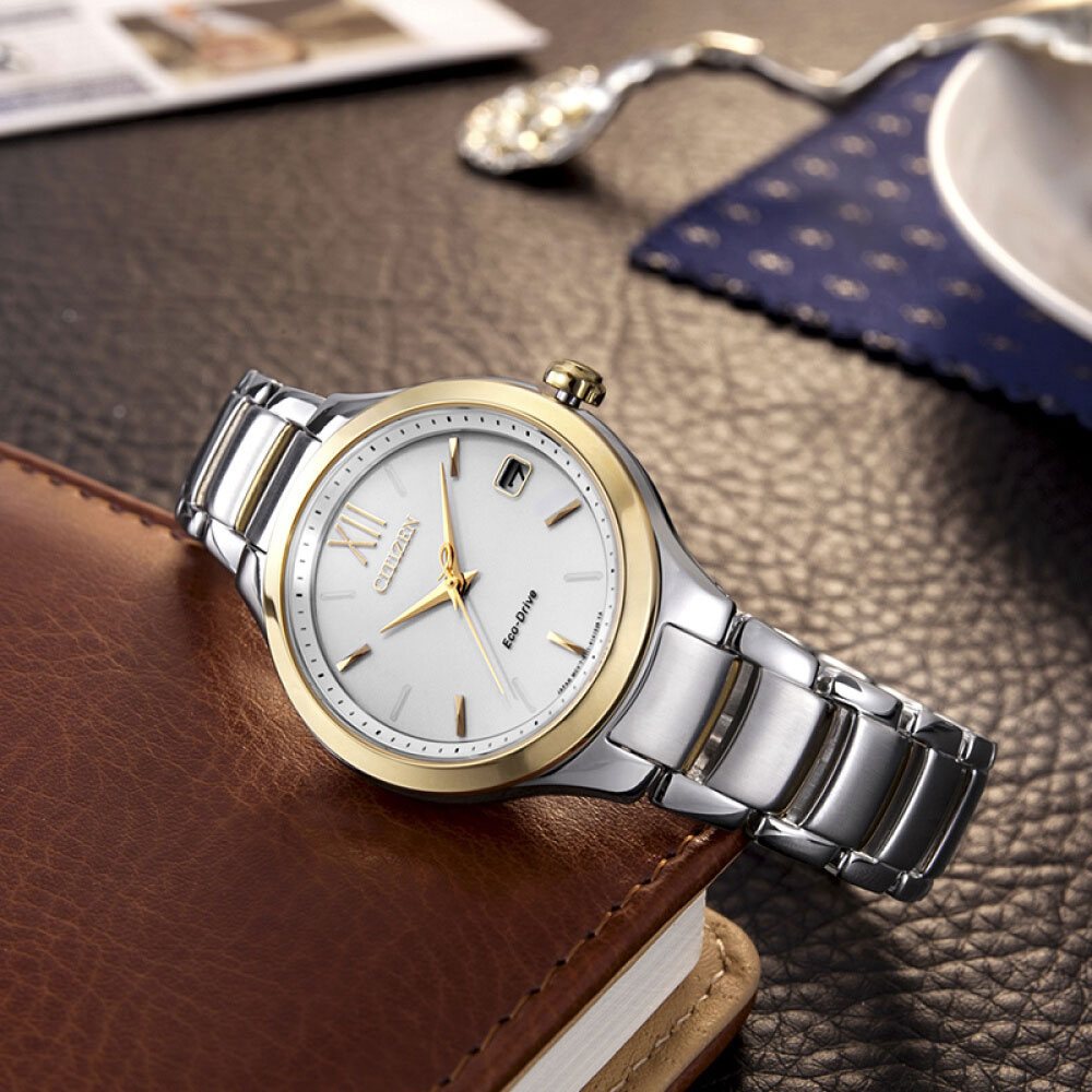 Đồng Hồ Nữ Citizen Dây Thép Không Gỉ EO1164-54A - Mặt Trắng