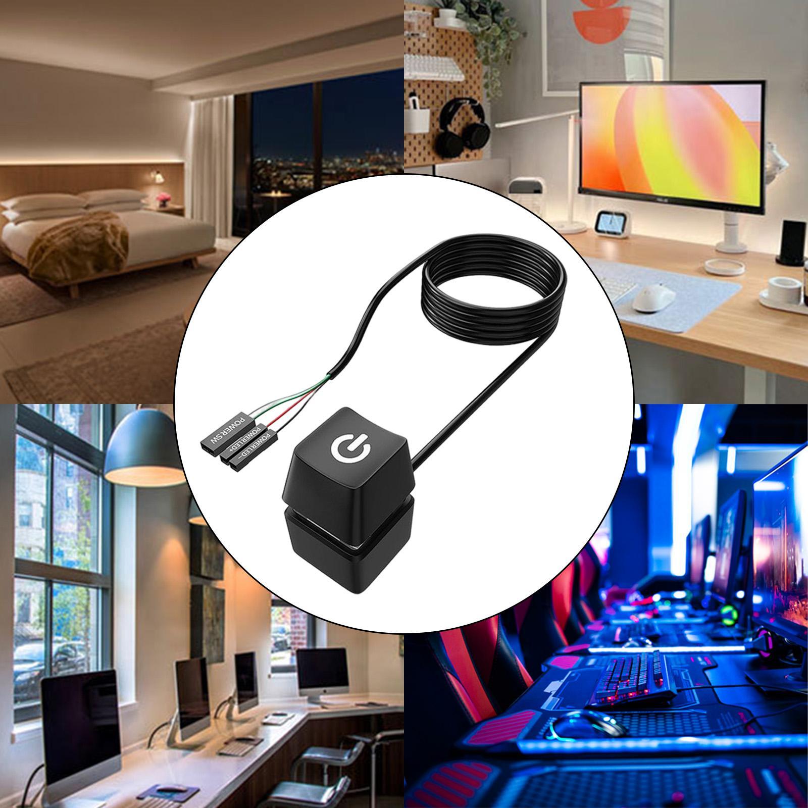 Desktop Computer Power Switch Desktop Mobile Switch for Meeting