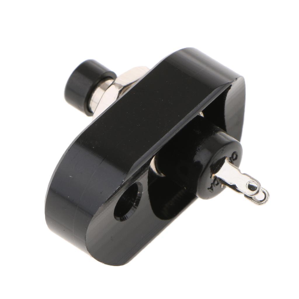 Motorcycle Handlebar Aluminum Stop Start Kill Switch Button Black