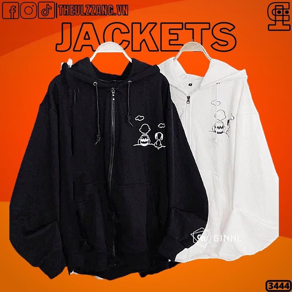 Áo Khoác Nam Nữ Nỉ Bông Dày Hàng QC Jackets Nỉ Đôi BABY & DOG