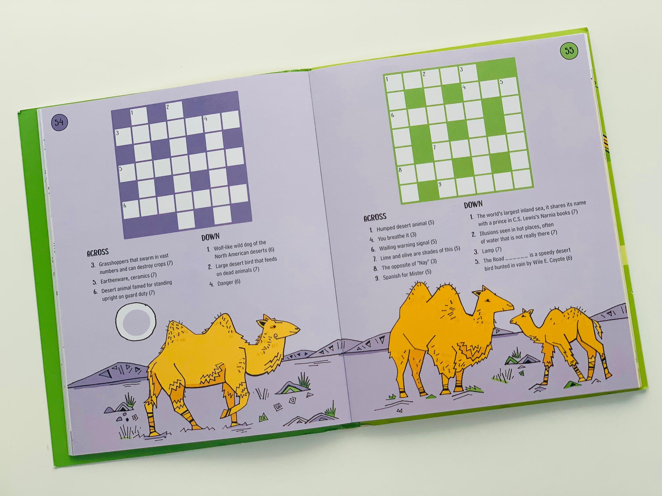 100 Children's Crosswords: Animals