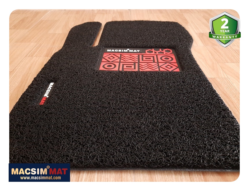 Thảm rối lót sàn ô tô dành cho Kia K3 Cerato 2019-đến nay Nhãn hiệu Macsim chất liệu nhựa rối cao cấp màu đen