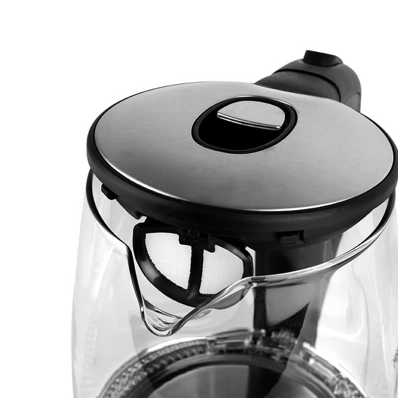 Ấm Đun Siêu Tốc Thủy Tinh Elmich Smartcook ICS-3859 1,7L 1850W, Hàng Chính Hãng, Tự Ngắt - Joymall