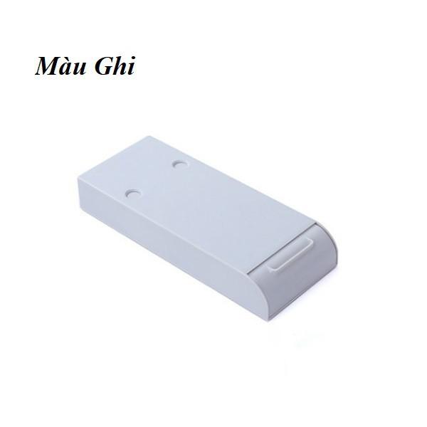 Ngăn kéo phụ MINI đựng đồ dưới mặt bàn hình chữ nhật - Trắng