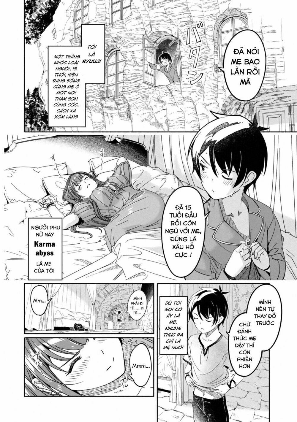 mom, please don't come adventuring with me! ~the boy who was raised by the ultimate overprotective d chapter 1 8