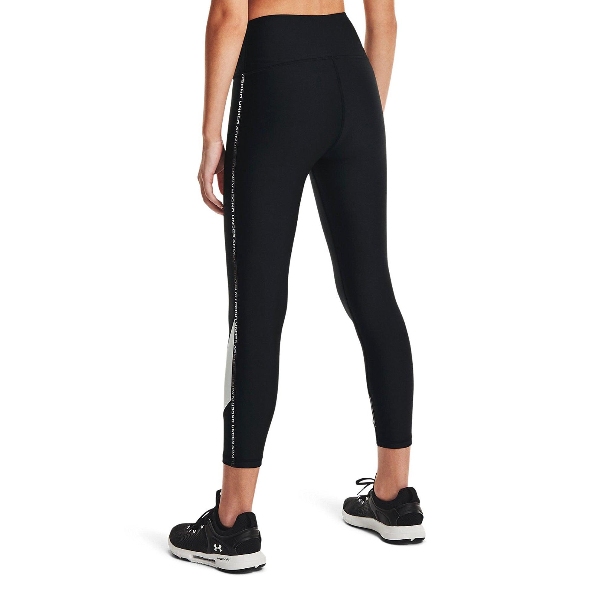 Quần legging thể thao nữ Under Armour HeatGear Armour No-Slip Waistband Taped Ankle - 1361014-001