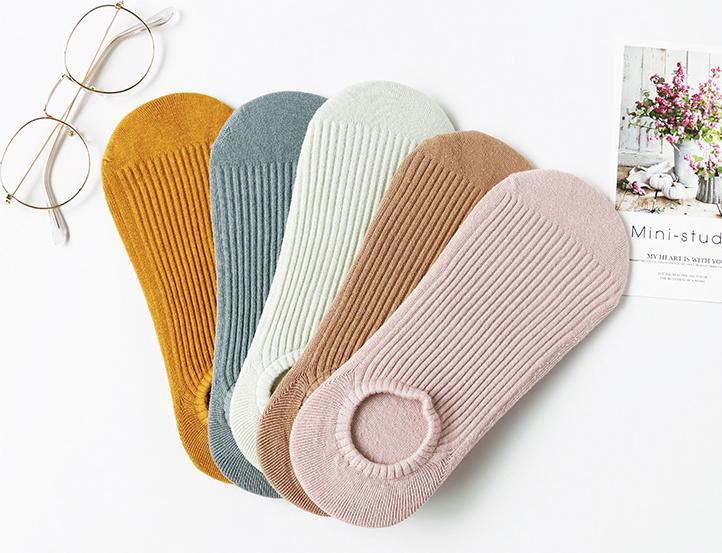 Combo 05 Đôi Tất Nữ Cổ Ngắn Chống Hôi Chân TV.NB5301 I Phong Cách Nhật Bản