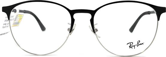 Gọng Kính Unisex Rayban RB6375F 2861  đen bạc