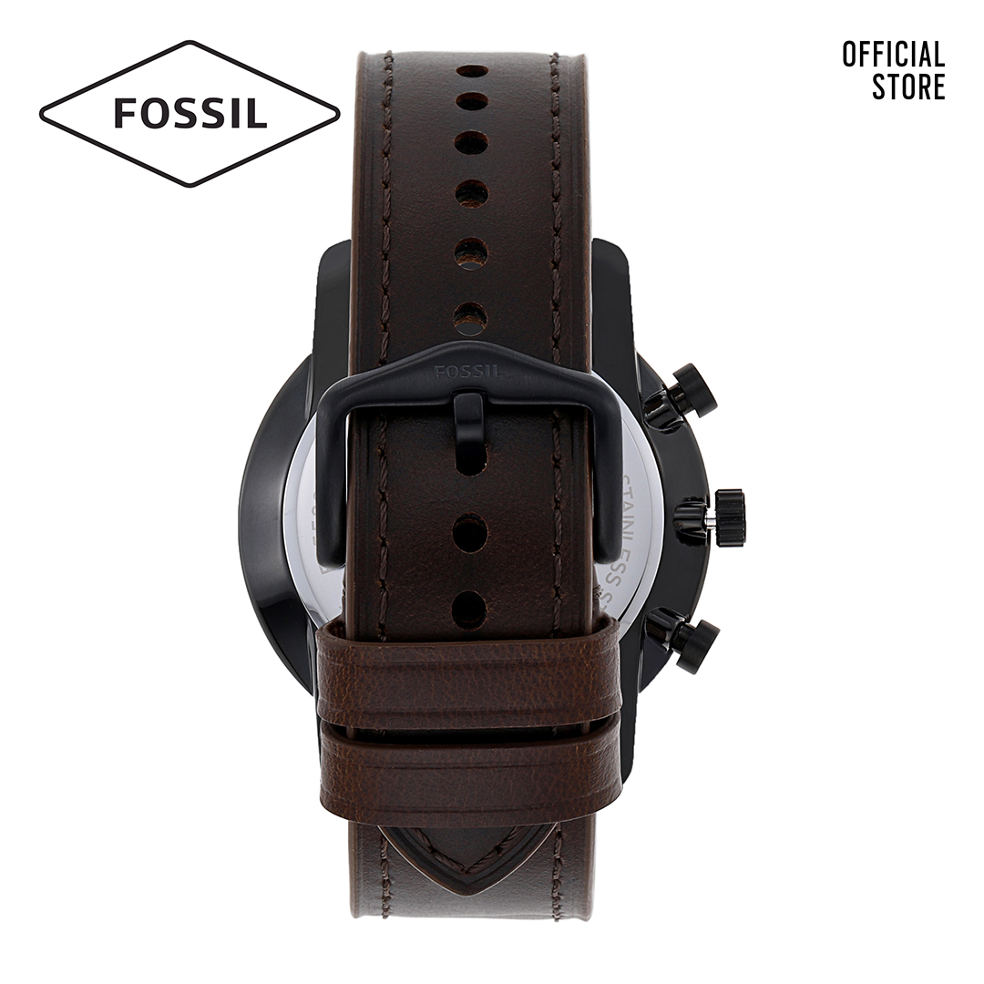 Đồng hồ nam FOSSIL dây da Goodwin FS5529 - màu nâu