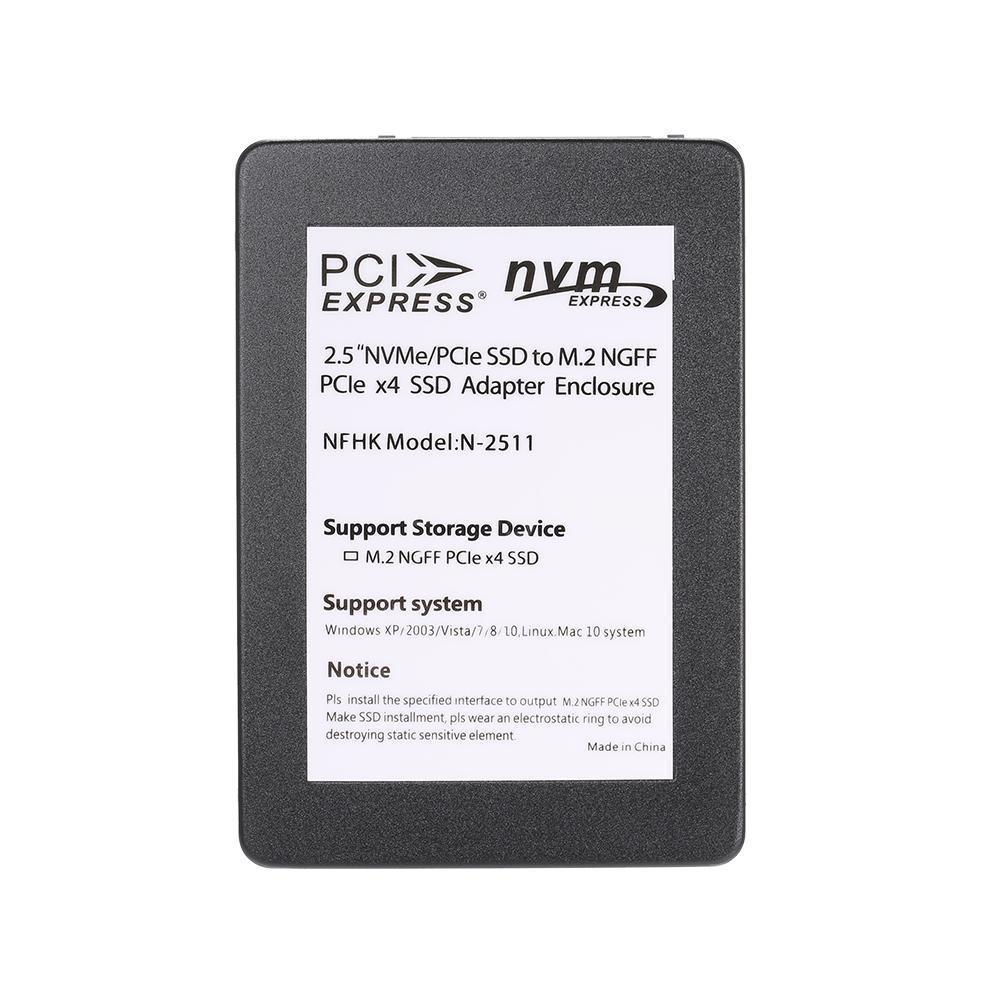 Bộ chuyển đổi ổ cứng 2.5in NVME / PCI-E SSD sang M.2 NGFF PCIe x4 SSD