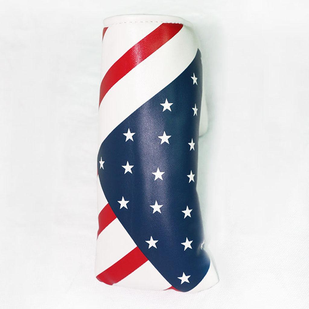 Magnetic Golf Club Headcover Blade Head Cover Protector Putter