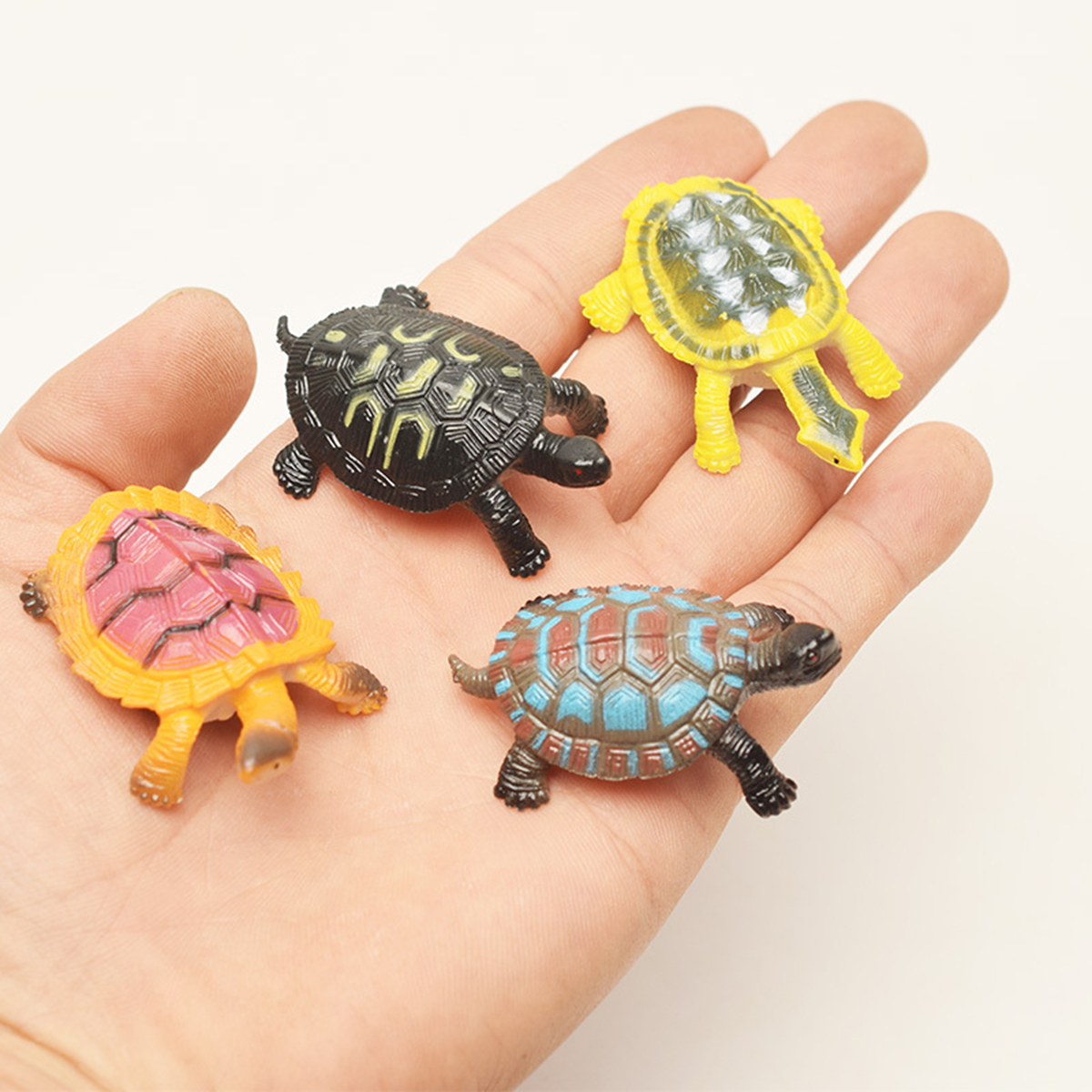 Bộ 20 mô hình Con Rùa 5.5 cm - đồ chơi động vật biển Nature Color Turtle