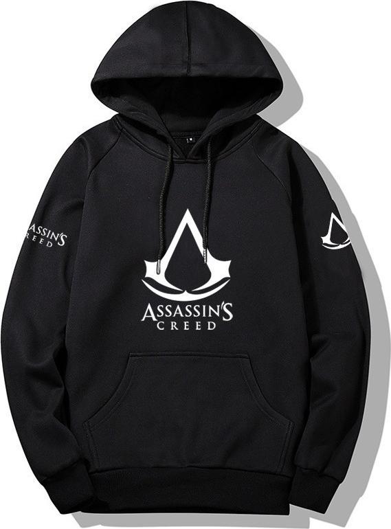 Áo Hoodies Assassins Creed Mũ Trùm Vải Nỉ Co Giãn 4 Chiều