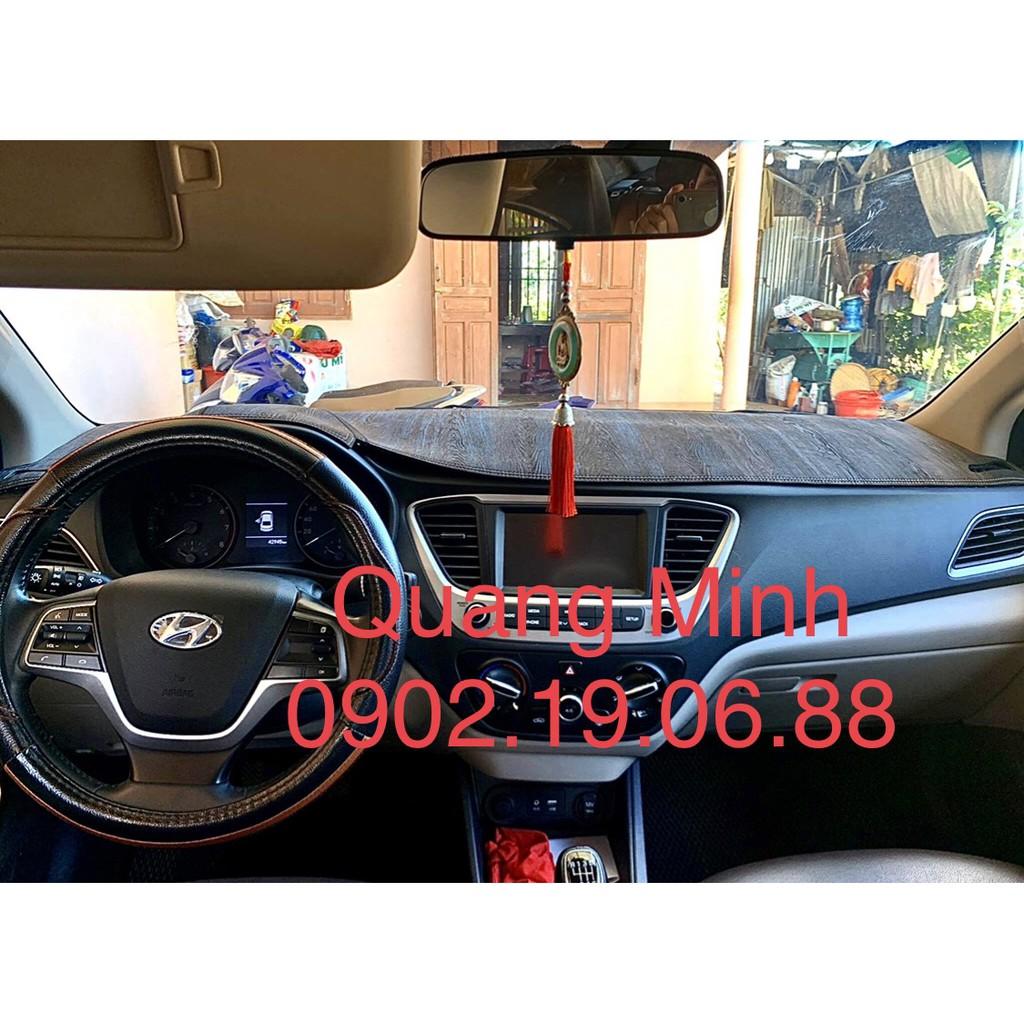 THẢM TAPLO VÂN GỖ CAO CẤP HYUNDAI ACCENT 2017-2020