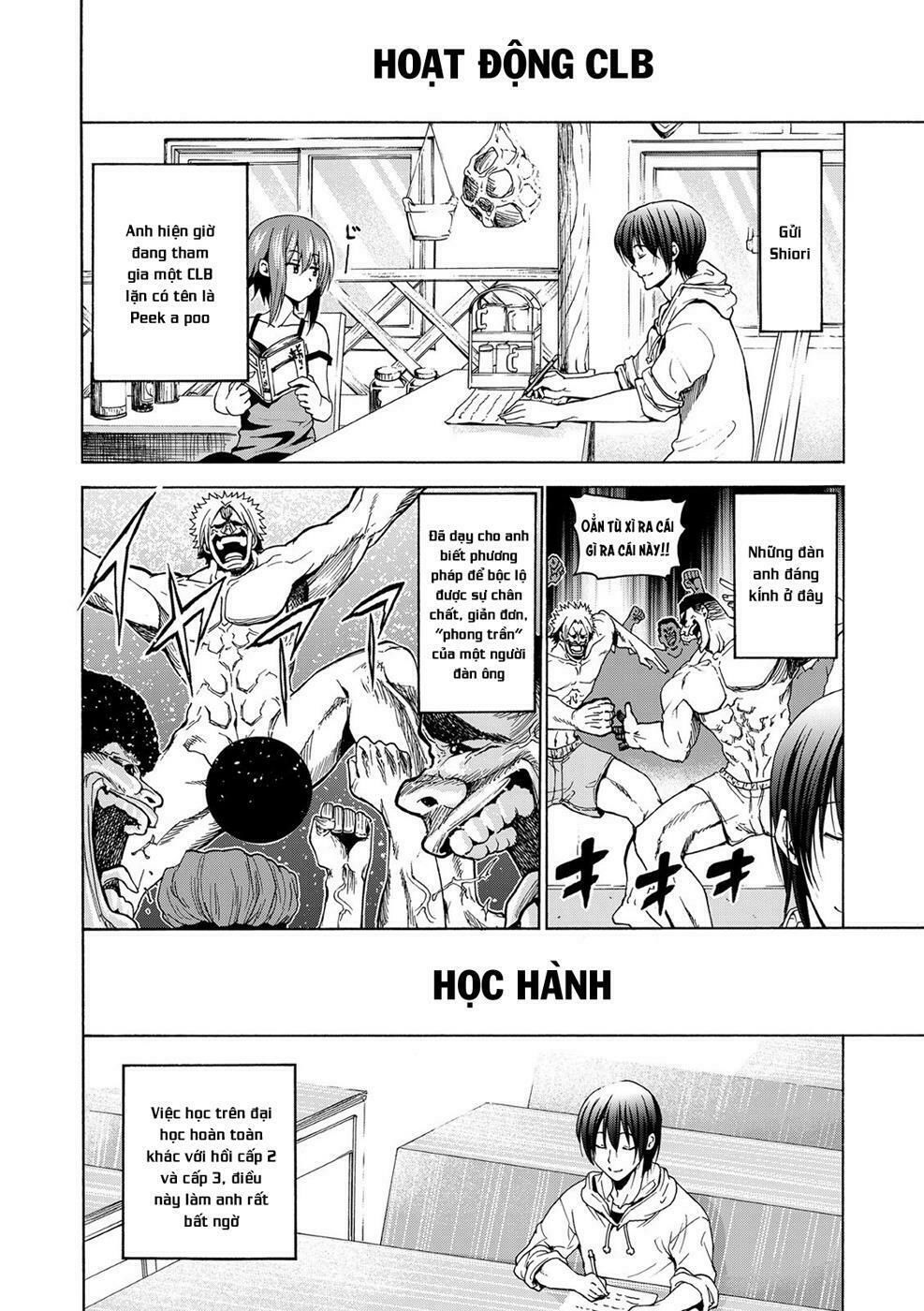 cô gái thích lặn - grand blue chapter 25.5 8