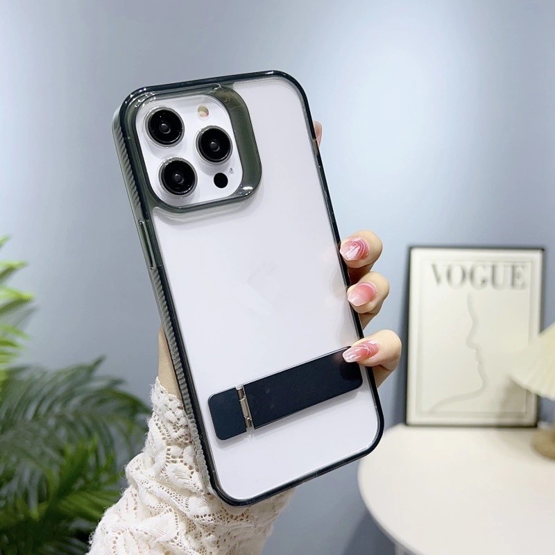 Ốp Điện Thoại Giá Đỡ Chống Sốc cao cấp Cho iphone 12 13 14 15 Pro max