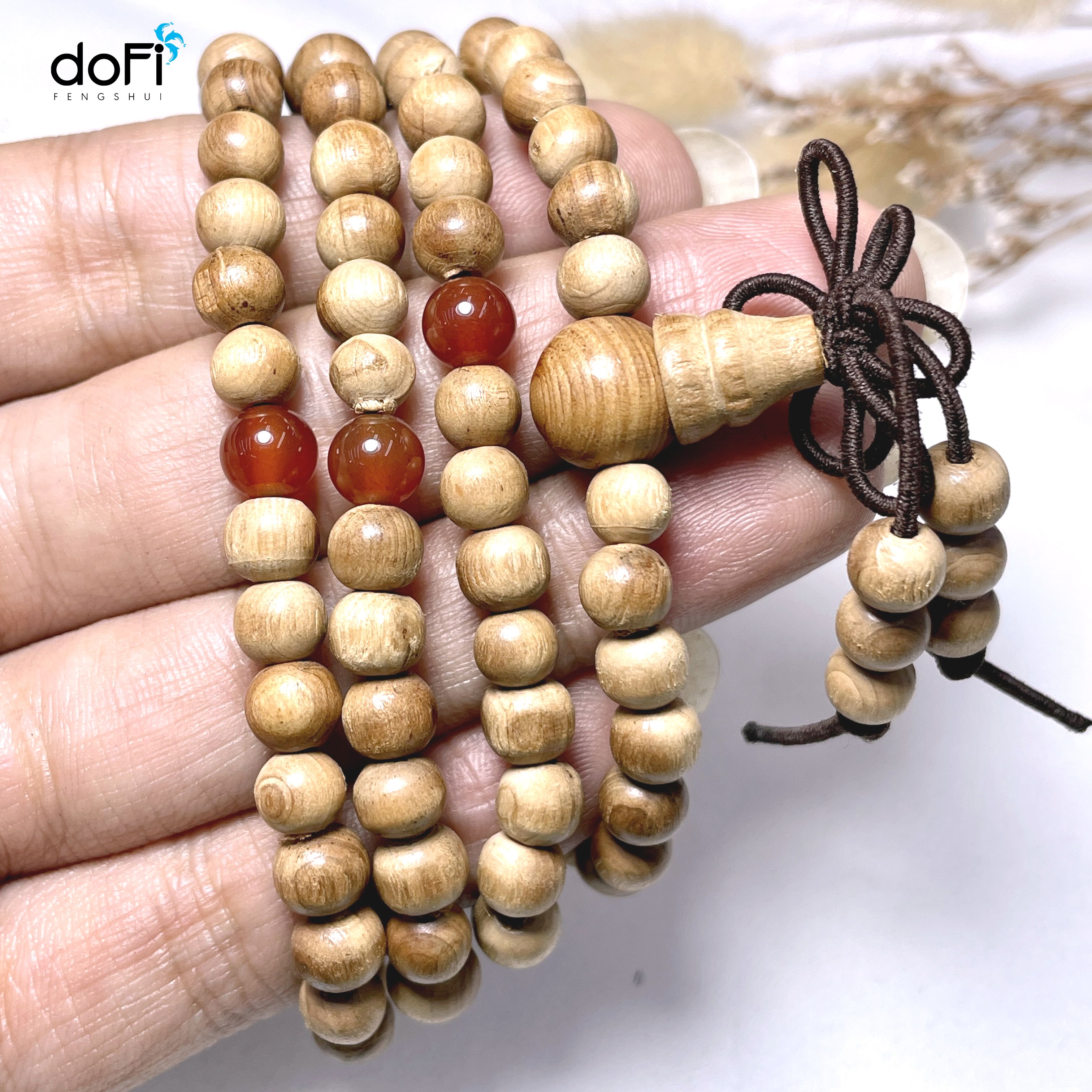 TRÀNG HẠT GỖ HUỲNH ĐÀN 6 LI