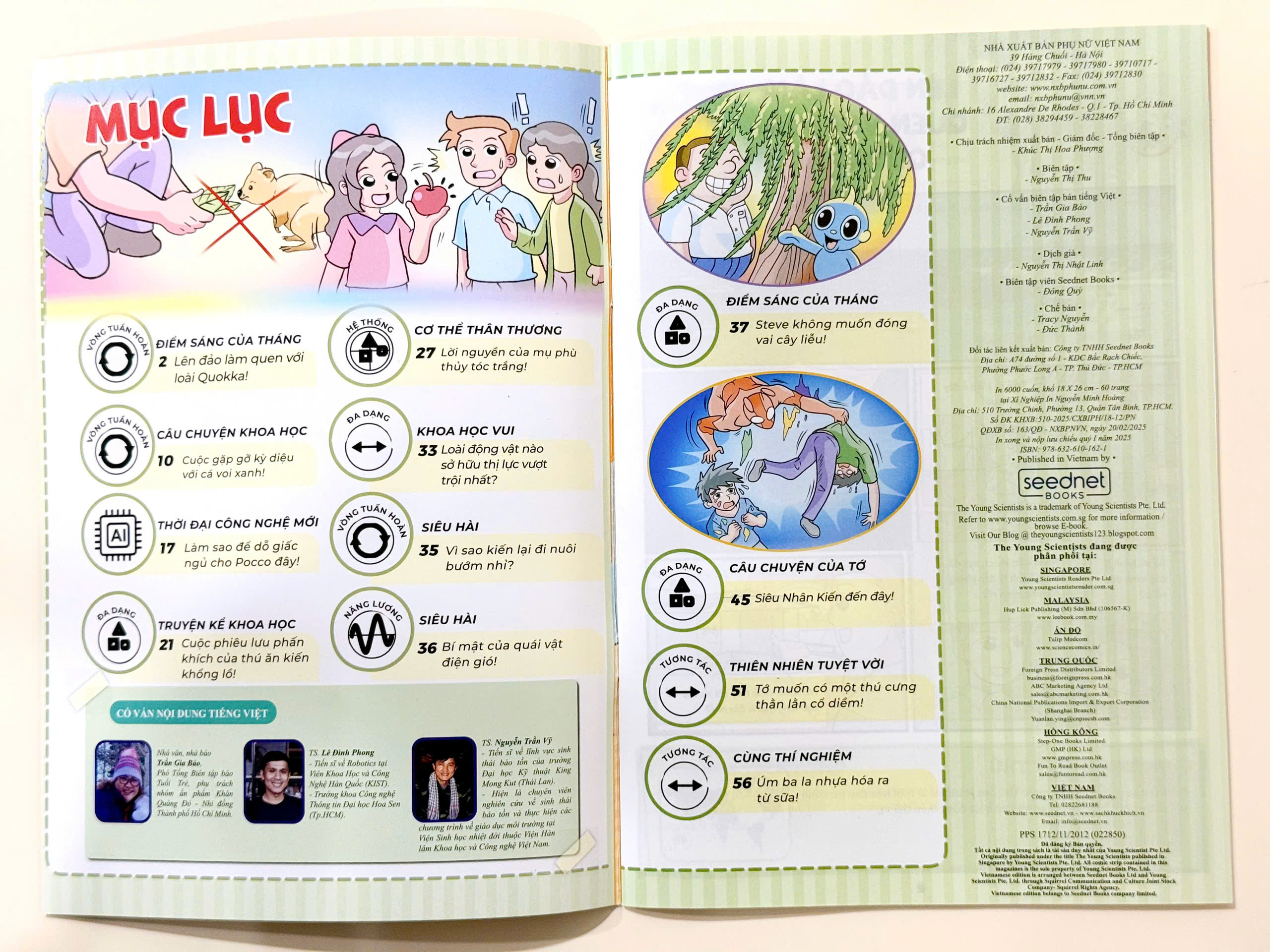 Sách - Combo Tạp chí nhà khoa học trẻ tập 15 - The young scientists (3 Cuốn) - Level 1,2,3