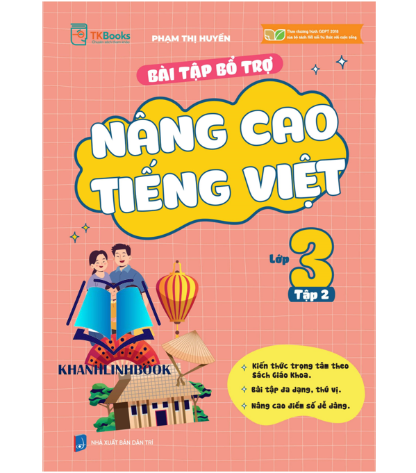 Sách - Bài Tập Bổ Trợ Nâng Cao Tiếng Việt Lớp 3 – Tập 2