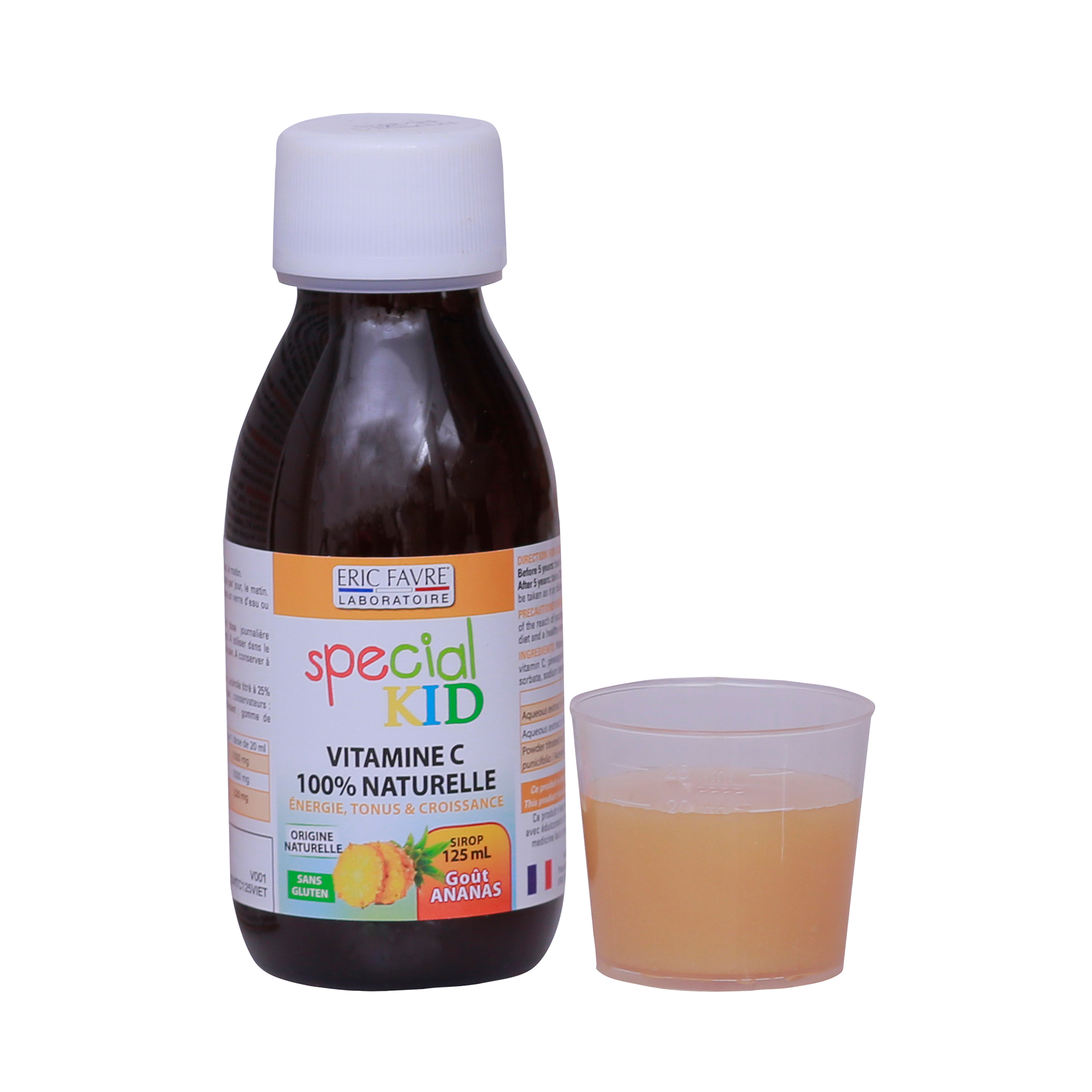 TPBVSK Special Kid Vitamine C 100% Naturelle - Siro bổ sung Vitamine C hữu cơ tự nhiên, tăng cường sức đề kháng (125ml) [Nhập khẩu Pháp]