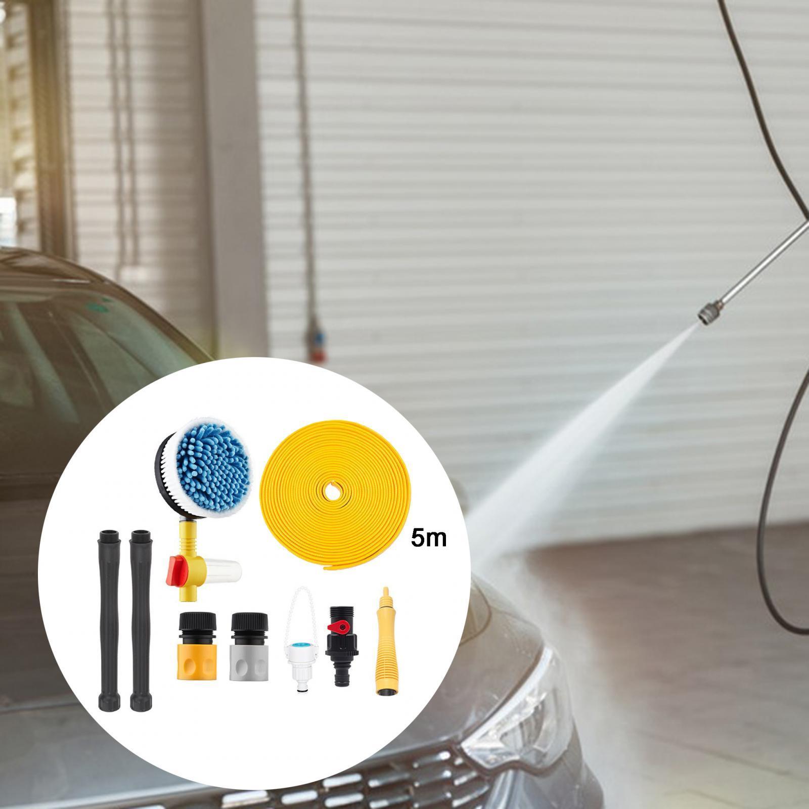 Car Rotary Wash Brush Cleaning Mop for Glass Garden Sprinkling Tool