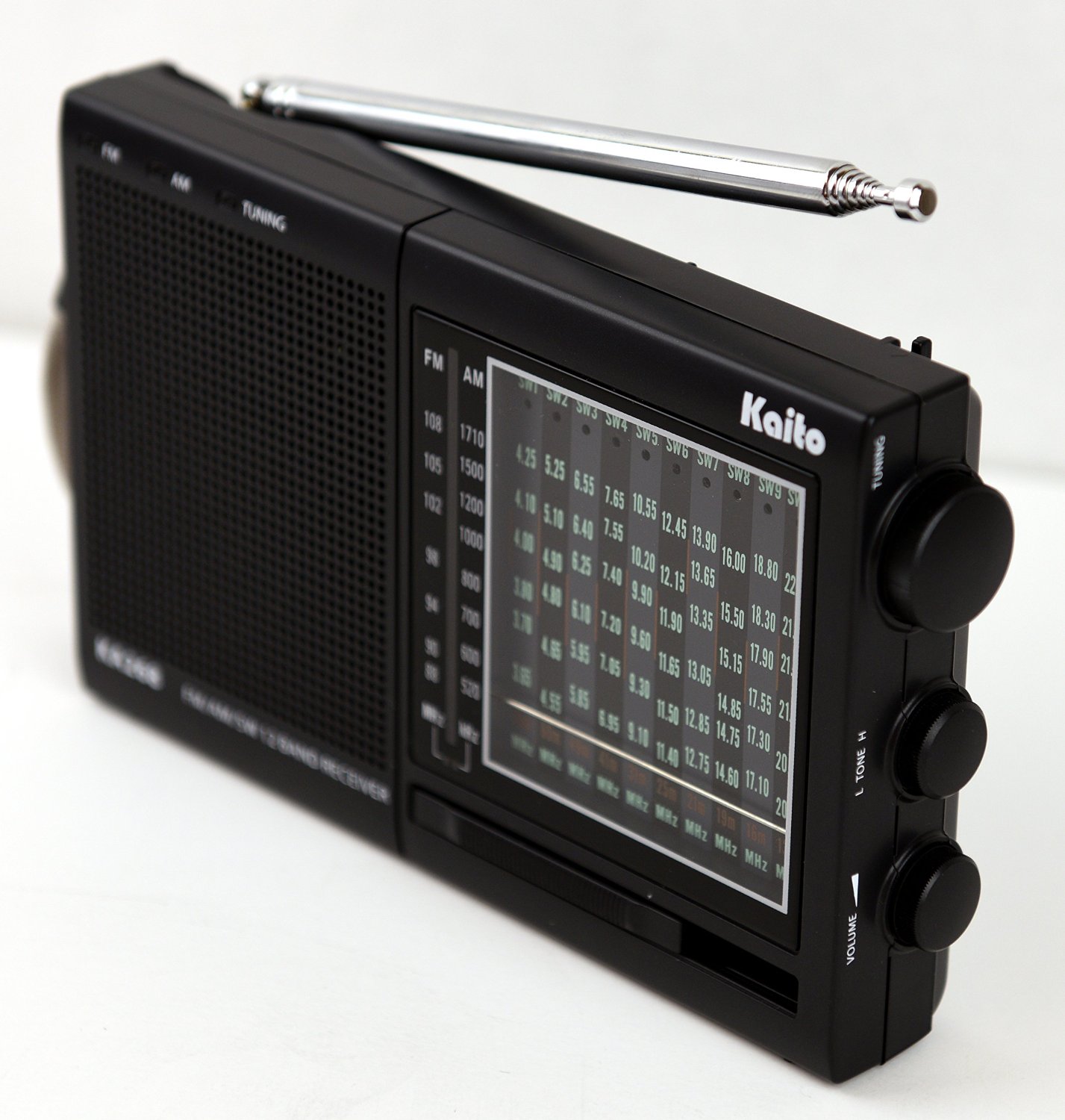 ĐÀI RADIO 12 BĂNG TẦN  KAITO KA-268 thương hiệu Mỹ