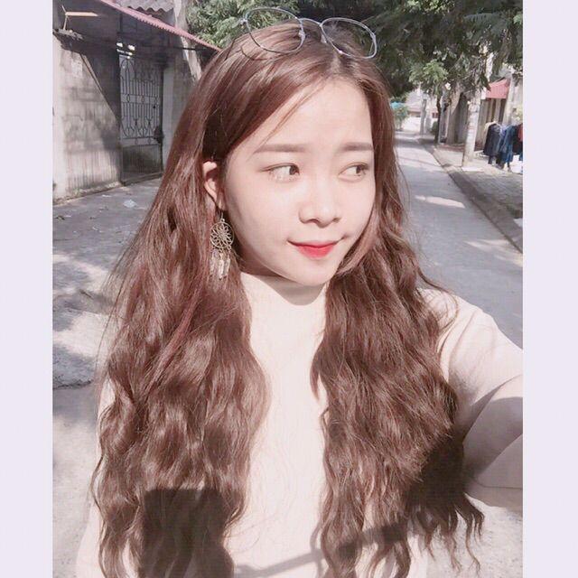 Tóc giả cao cấp ️ ️️ kẹp chữ U xoăn sóng dài ku07