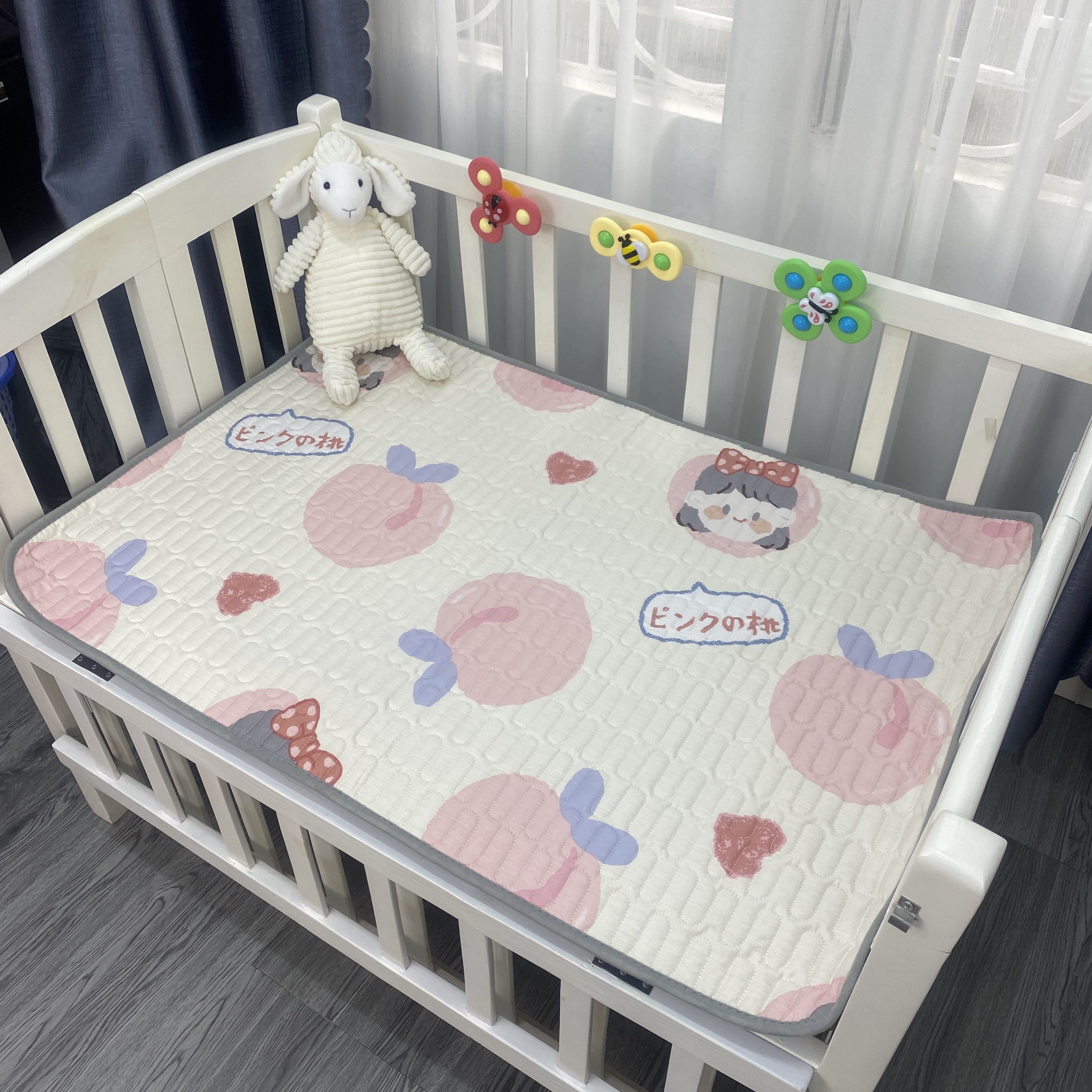 Tấm Lót Chống Thấm Cho Bé Sơ Sinh 5 Lớp Chần Bông Thấm Hút Nhanh An Toàn Tiện Lợi - 231