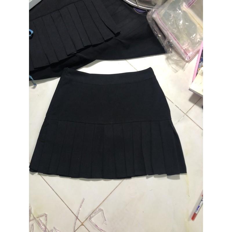 CHÂN VÁY XẾP LY bigsize60-100kg VẢI TUYẾT MƯA