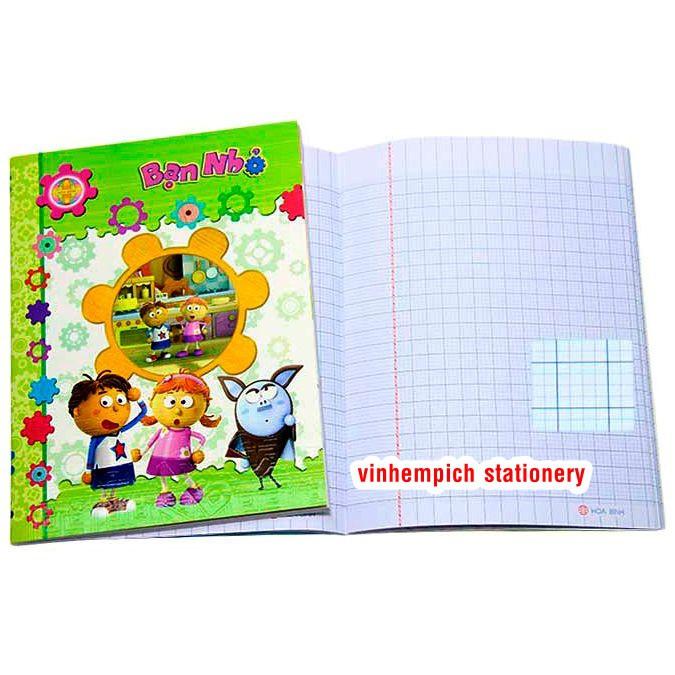 1 Quyển Tập Bạn Nhỏ Hòa Bình (96 Trang) Định lượng 100gsm