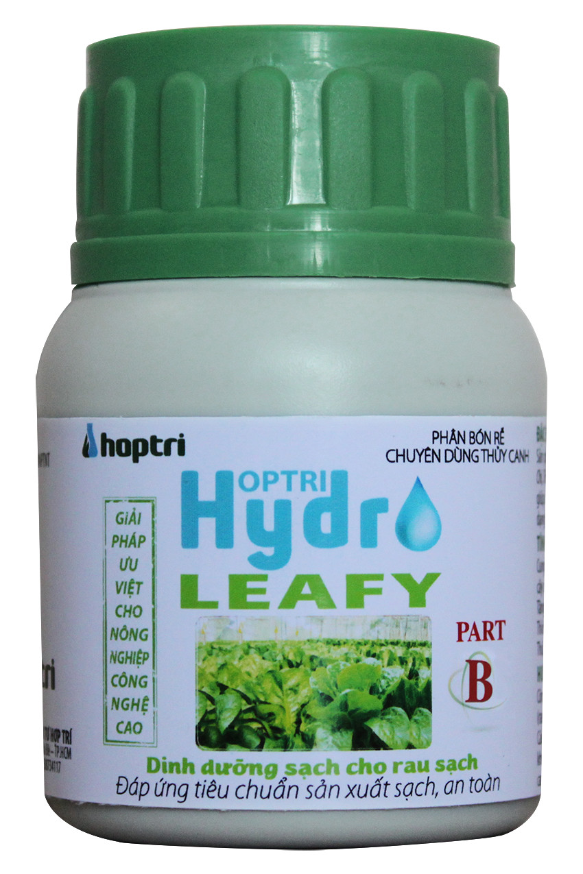 Phân bón thủy canh dùng cho rau sạch Hợp Trí Hydro Leafy 200gr