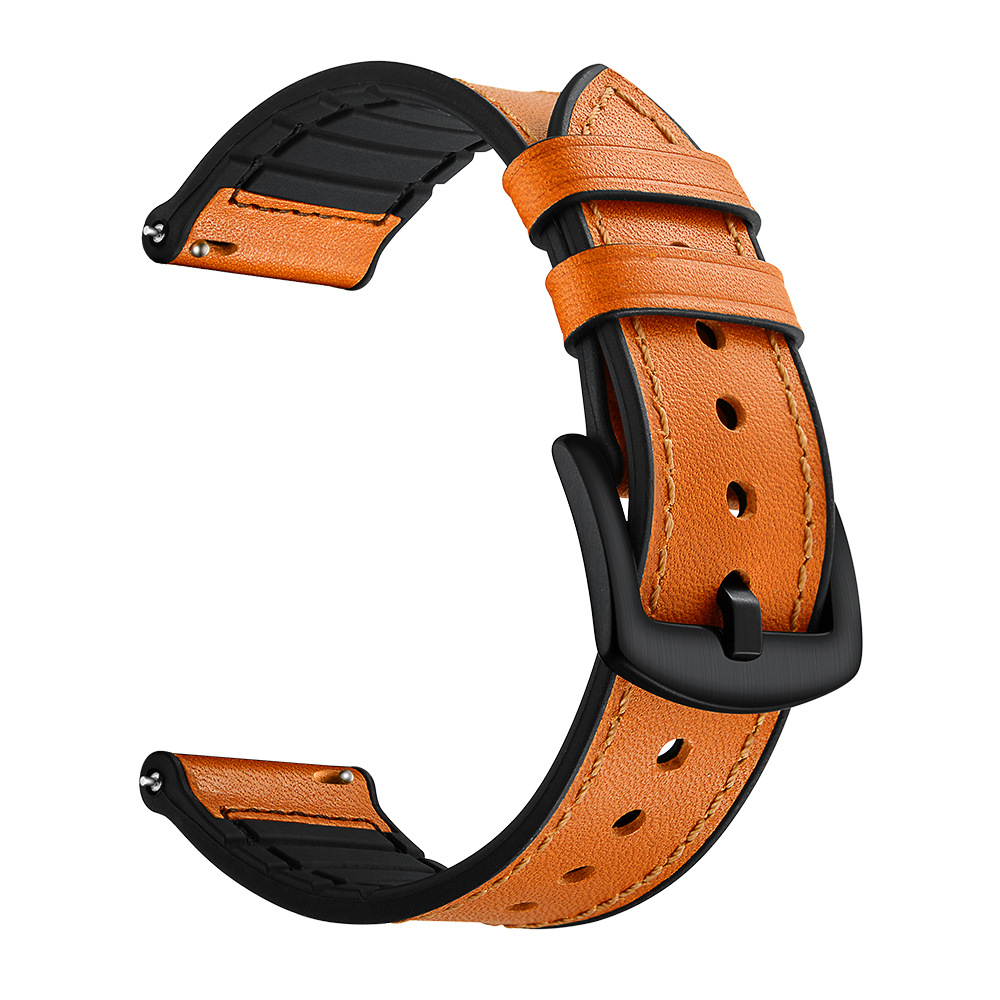 Dây Da Hybrid Size 22mm cho Huawei Watch 3/4/5/6 &amp; Huawei Watch GT 3/4/5/6 Pro &amp; Huawei Watch Ultimate 1/2 - Hàng Chính Hãng