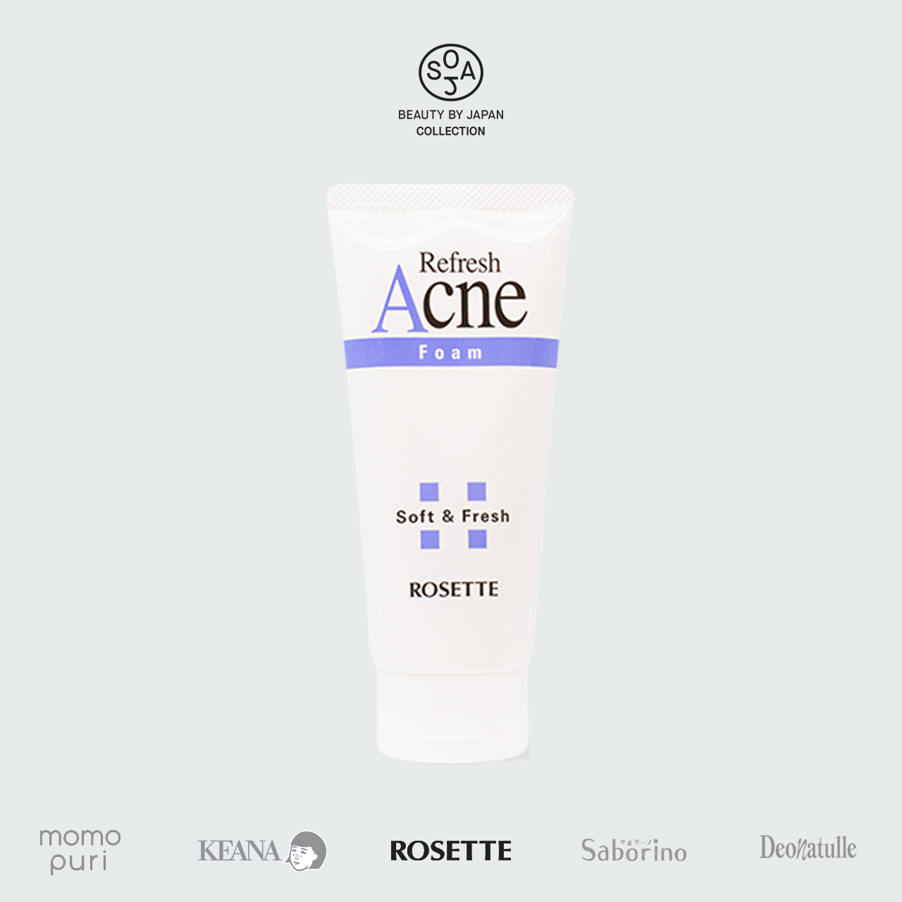 Sữa Rửa Mặt Tạo Bọt Ngăn Ngừa Và Giảm Mụn Trứng Cá Và Mụn Mủ Rosette Acne Refresh Foam 120G