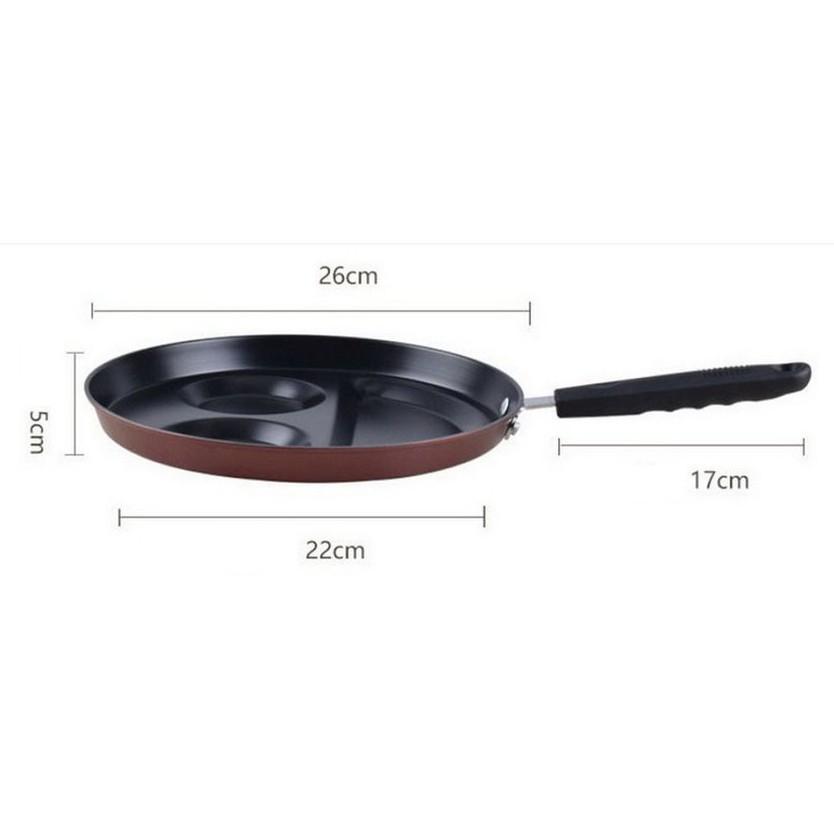 CHẢO MẶT CƯỜI 3 NGĂN CHỐNG DÍNH