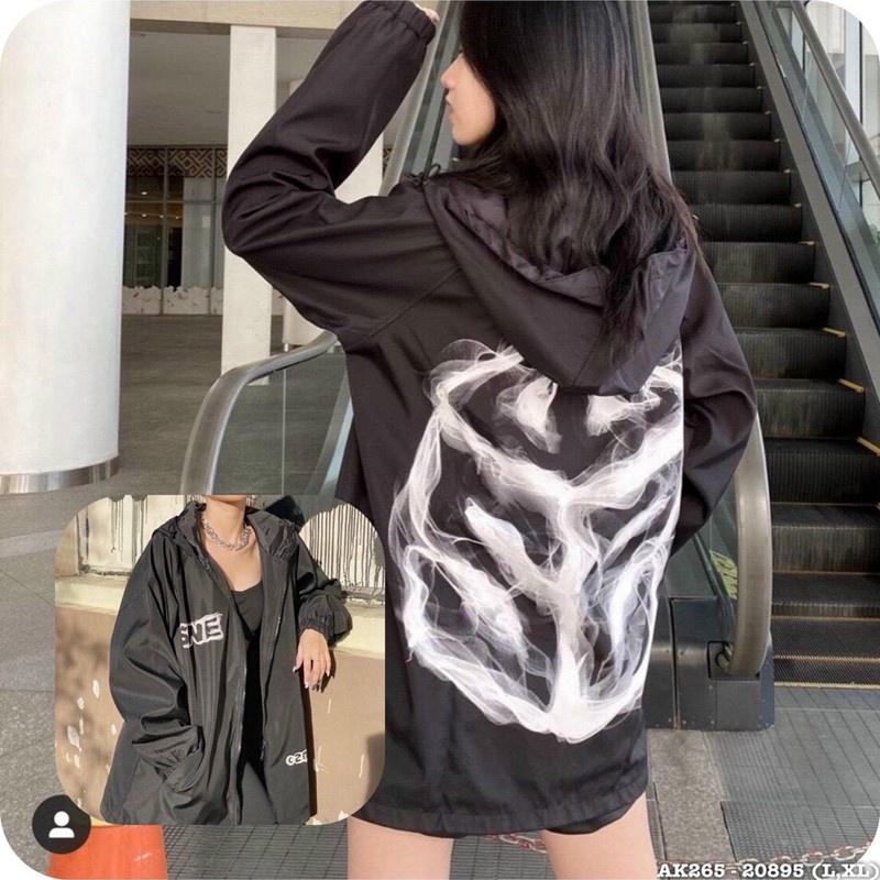 Áo bomber nữ nam unisex khoác gió jacket dù 2 lớp cúc bấm form rộng local brand ulzzang phong cách hàn quốc đep SWE