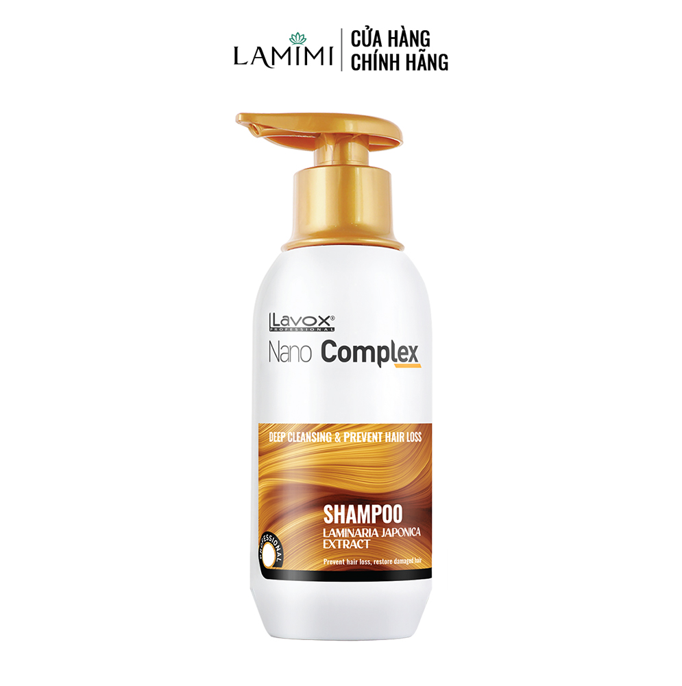 Dầu Gội Làm Sạch Sâu Ngăn Rụng Tóc Lavox Nano Complex 300ml